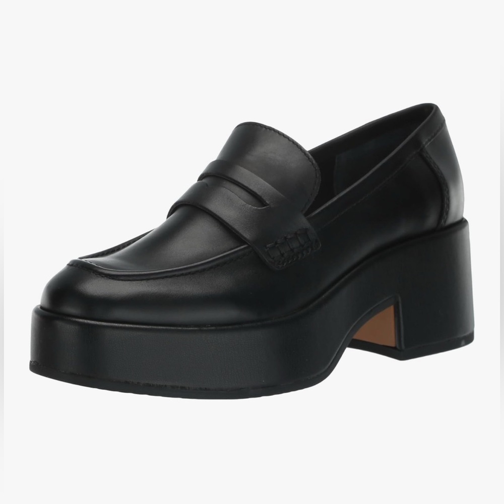 Dolce Vita Black Leather Loafers